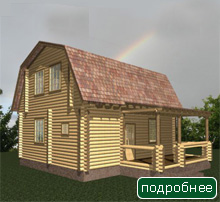 Оцилиндрованное бревно для бани